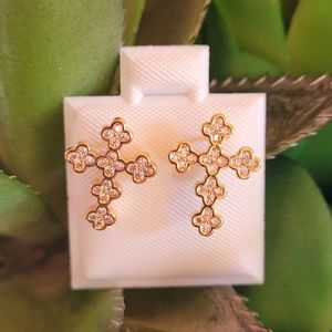 Small gold plated cross